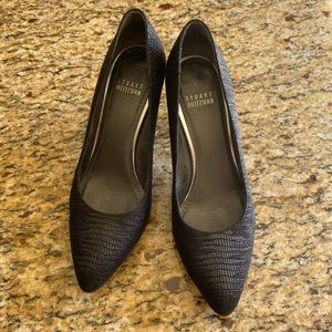 Stuart weitzman black heels size 6 beautiful winter